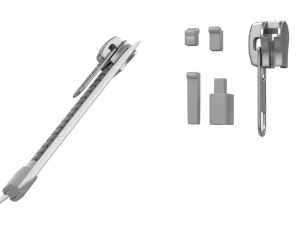 Zip Fastener For Outerwear With 5cm Teeth Rows 3D Model