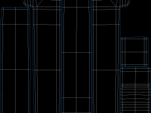 Zip Fastener For Outerwear With 5cm Teeth Rows 3D Model