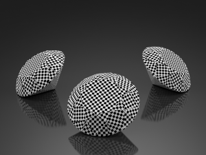 Round Diamond Brilliant Faceting Ideal Cut Modello 3D