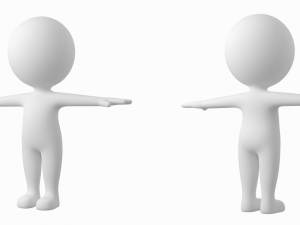 Cute Stylized Stickman in T-Pose 3D Model