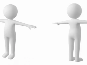 Stylized Stickman in T-Pose 3D Model