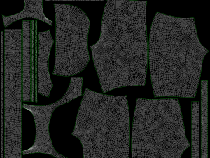 Woman Sportswear 01 Base Mesh Design Kit 3D Модель