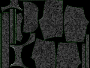 Woman Sportswear 01 Base Mesh Design Kit 3D Modell