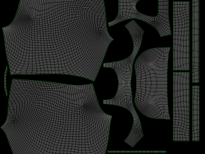 Woman Sportswear 01 Base Mesh Design Kit 3D Модель