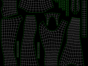 Woman Sportswear 02 Base Mesh Design Kit 3D Модель