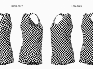 Woman Sportswear 03 Base Mesh Design Kit Model 3D