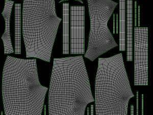 Woman Sportswear 04 Base Mesh Design Kit Model 3D
