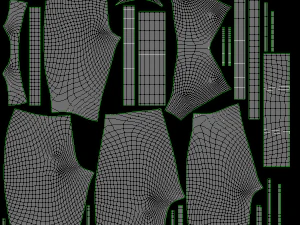 Woman Sportswear 04 Base Mesh Design Kit 3D Model