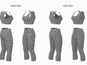 Kadın Spor Giyim 05 Temel &Ouml;rg&uuml; Tasarım Seti 3D Model