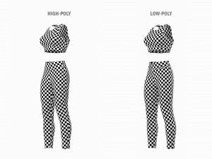 Woman Sportswear 06 Base Mesh Design Kit 3D 모델