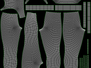 Woman Sportswear 06 Base Mesh Design Kit 3D 모델