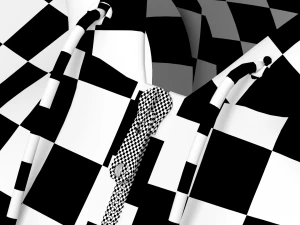 Damen-Sportbekleidung 09 High Poly Base Mesh 3D Modell