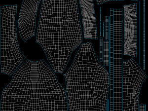 Woman Sportswear 10 Low Poly Base Mesh 3D Model