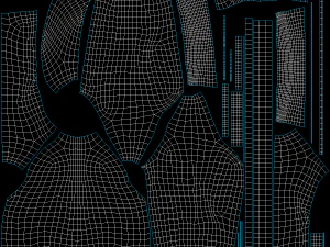 Mulher Sportswear 10 Low Poly Base Mesh Modelo 3D
