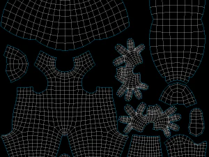 Cute Stickman In A-Pose CAT Rig 3D Model