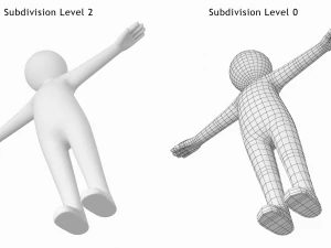 Stickman in T-Pose 3D Model