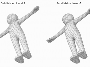 Stickman in T-Pose Modèle 3D