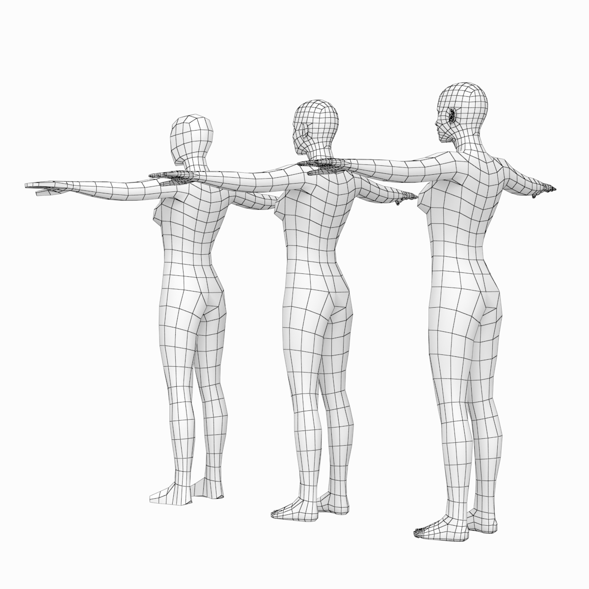 Base mesh. T pose. Male t pose 3d. Woman t pose. T pose Base.