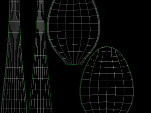 Tatlı Kaşığı Genel &Ccedil;atal Bı&ccedil;ak Takımı 3D Model