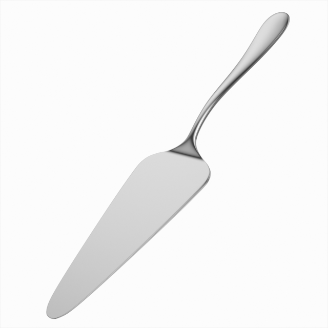 Cake Pie Pizza Server Generic Cutlery 3D मॉडल .c4d .max .obj .3ds .fbx .stl .blend 