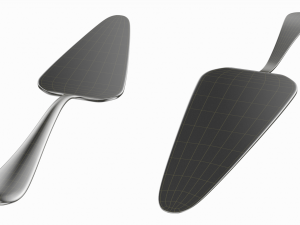 Cake Pie Pizza Server Generic Cutlery 3D मॉडल