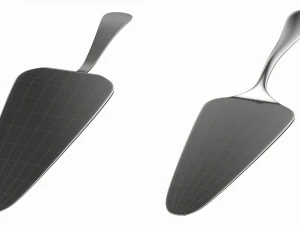 Cake Pie Pizza Server Generic Cutlery 3D Model