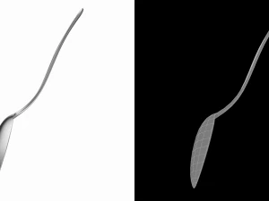 Teaspoon Generic Cutlery 3D Model