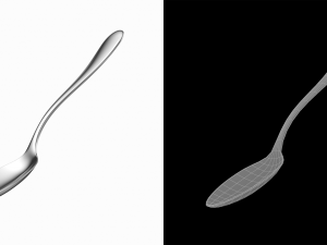 Teaspoon Generic Cutlery Modelo 3D