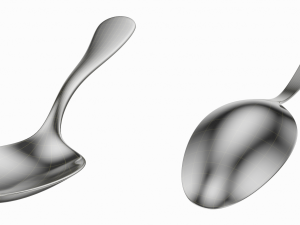 Generic Cutlery 5 Pieces COLLECTION Model 3D