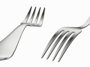 Generic Cutlery 5 Pieces COLLECTION Model 3D