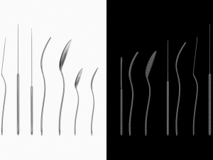 Generic Cutlery 12 Pieces COLLECTION 3D Model