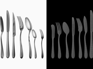 Generic Cutlery 12 Pieces COLLECTION 3D Model