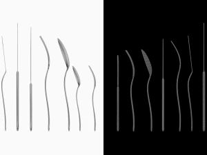 Generic Cutlery 12 Pieces COLLECTION 3D Model