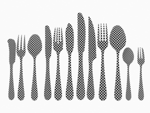Generic Cutlery 12 Pieces COLLECTION 3D Model