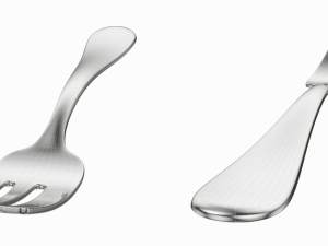 Generic Cutlery 12 Pieces COLLECTION 3D Model