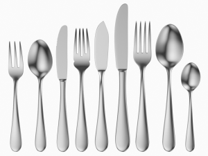 Generic Cutlery 9 Pieces COLLECTION 3D Model