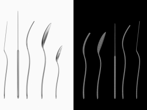Generic Cutlery 9 Pieces COLLECTION Modello 3D