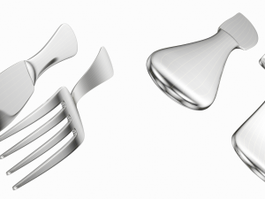 Generic Cutlery 9 Pieces COLLECTION Modello 3D