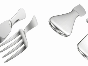 Couverts G&eacute;n&eacute;rique 9 Pi&egrave;ces COLLECTION Modèle 3D