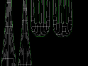 Couverts G&eacute;n&eacute;rique 9 Pi&egrave;ces COLLECTION Modèle 3D