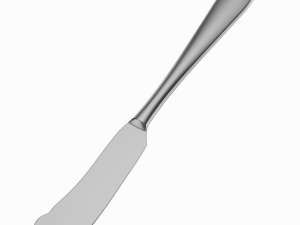 Butter Spreader Knife Generic Cutlery 3D Модель