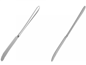Butter Spreader Knife Generic Cutlery Modello 3D