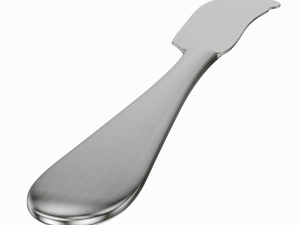 Butter Spreader Knife Generic Cutlery Modello 3D