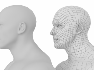 Bodybuilder Male Base Mesh in A-Pose Modello 3D