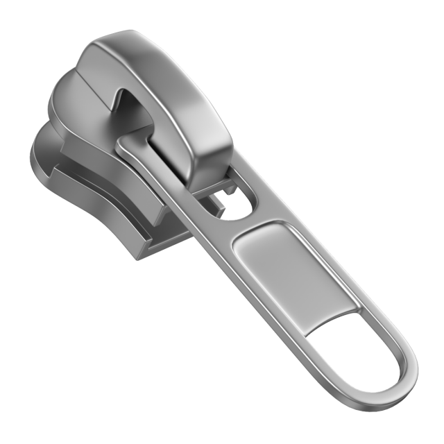 Zipper Slider 03 3D Model .c4d .max .obj .3ds .fbx .stl .blend 