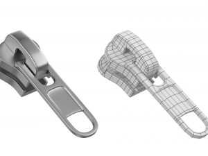 Zipper Slider 03 3D Model