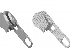 Zipper Slider 03 3D Model