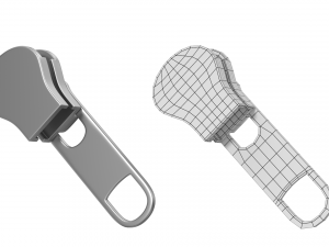 Zipper Slider 03 3D Model