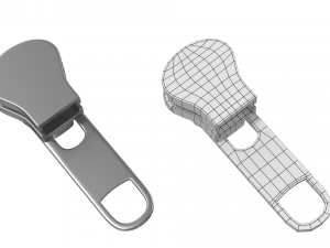 Zipper Slider 03 3D Model