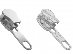 Zipper Slider 03 3D Model